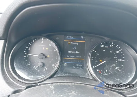 2021 Nissan Rogue Sport Sv Awd Xtronic Cvt из США, поврежденный, VIN JN1BJ1BW0MW670554